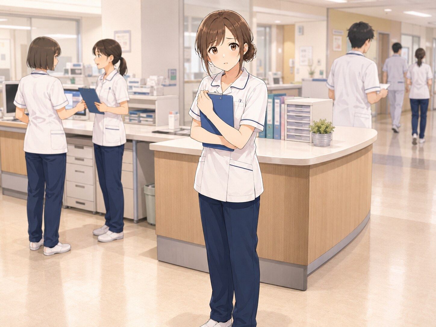 看護師に向いていないのではと悩む新人看護師