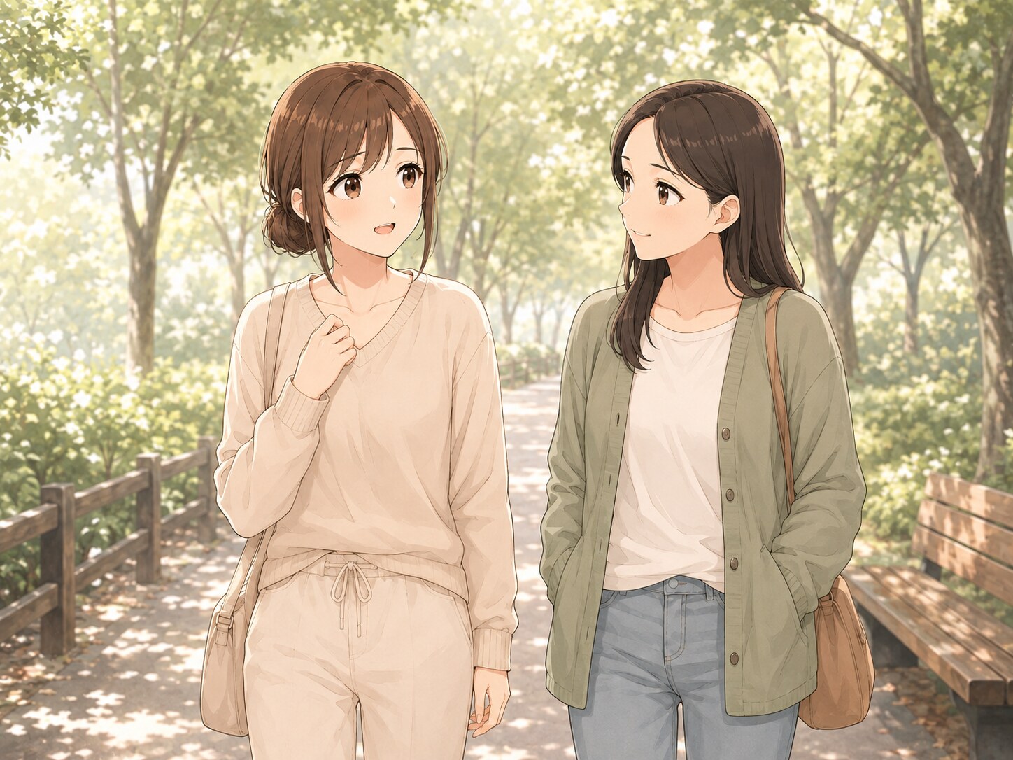 休養を取り自分を守る看護師のイメージ